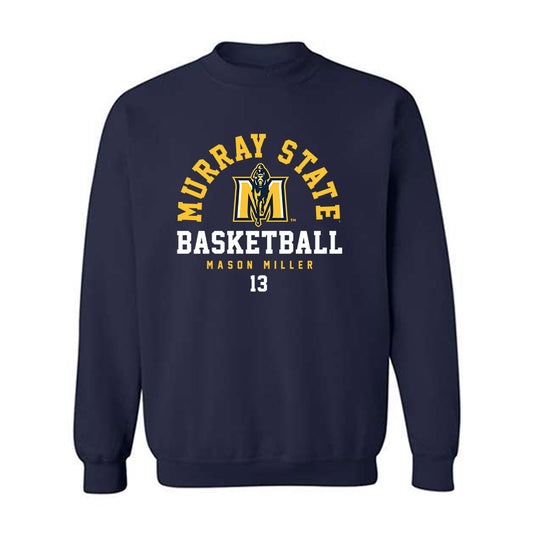 Murray State - NCAA Men's Basketball : Mason Miller - Classic Fashion Shersey Crewneck Sweatshirt-0