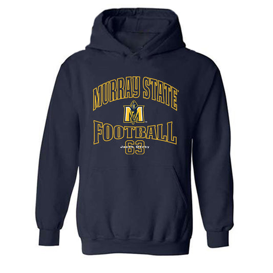 Murray State - NCAA Football : Jacob Darby - Classic Fashion Shersey Hooded Sweatshirt-0