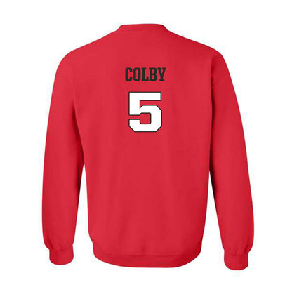 Fairfield - NCAA Baseball : Nolan Colby - Classic Shersey Crewneck Sweatshirt