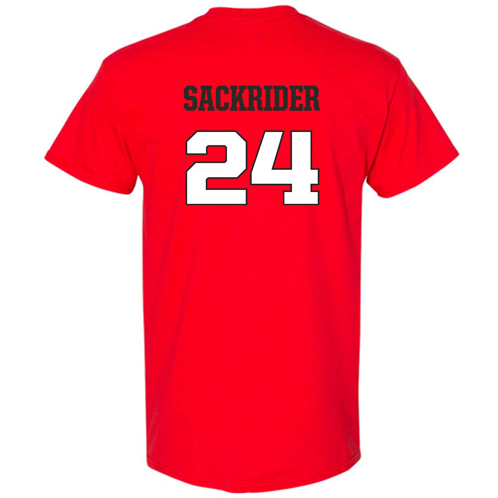 Fairfield - NCAA Women's Basketball : Jalyn Sackrider - Classic Shersey T-Shirt-1