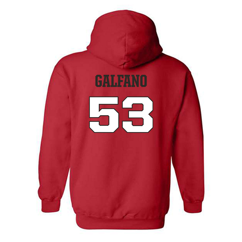 Fairfield - NCAA Men's Lacrosse : Jaden Galfano - Classic Shersey Hooded Sweatshirt