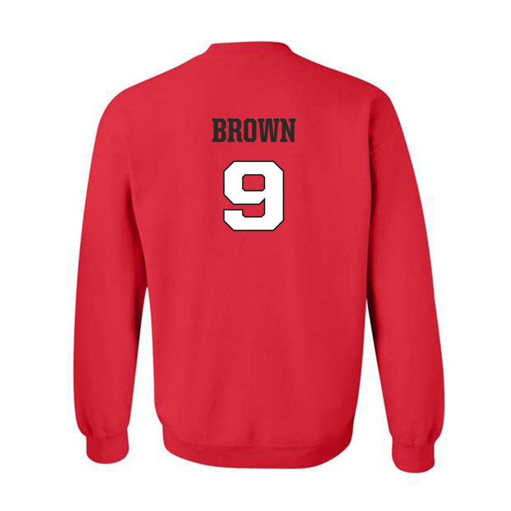 Fairfield - NCAA Men's Lacrosse : Justin Brown - Classic Shersey Crewneck Sweatshirt