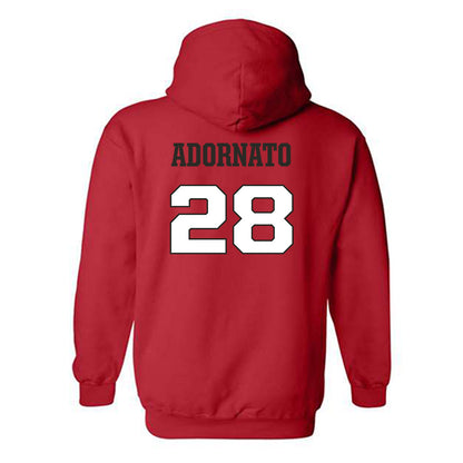 Fairfield - NCAA Men's Lacrosse : Chris Adornato - Classic Shersey Hooded Sweatshirt