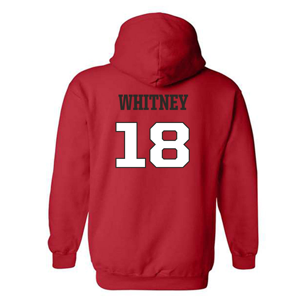 Fairfield - NCAA Men's Lacrosse : Landon Whitney - Classic Shersey Hooded Sweatshirt-1