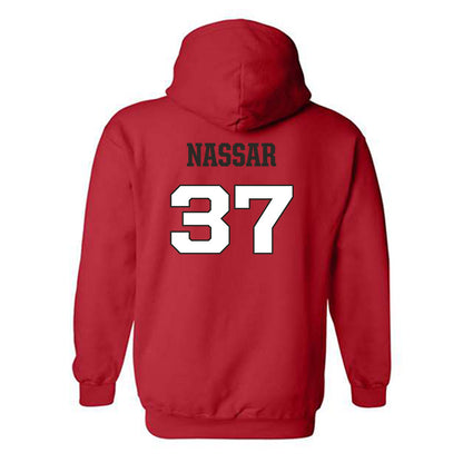 Fairfield - NCAA Men's Lacrosse : Nico Nassar - Classic Shersey Hooded Sweatshirt