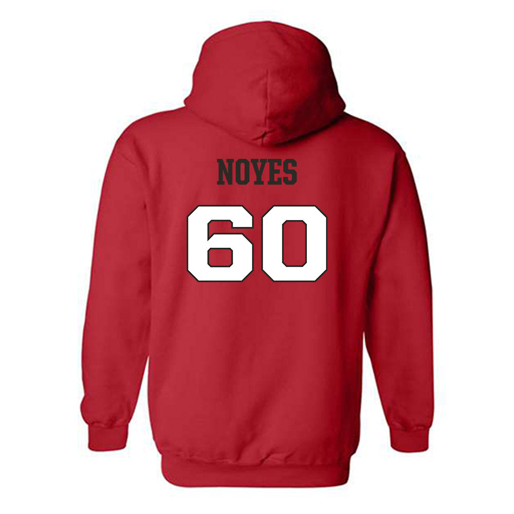 Fairfield - NCAA Men's Lacrosse : Chase Noyes - Classic Shersey Hooded Sweatshirt-1