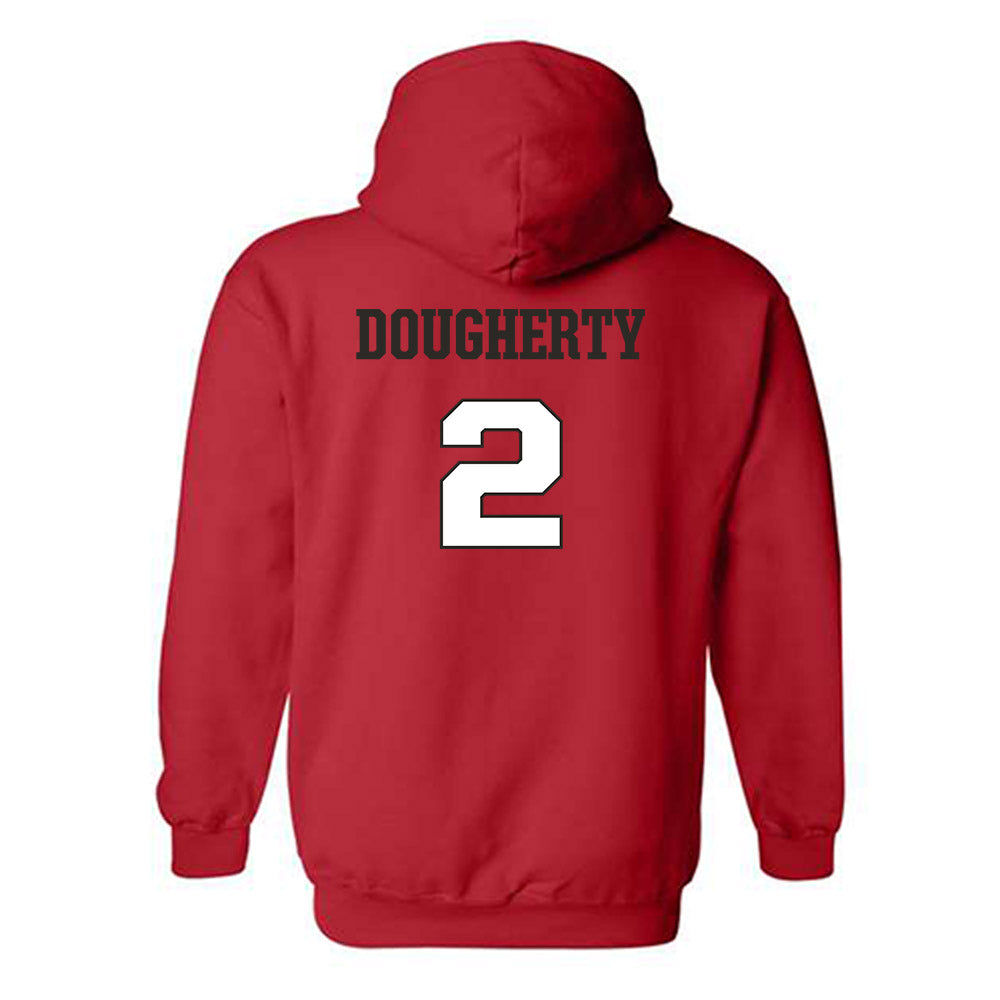 Fairfield - NCAA Men's Lacrosse : Finn Dougherty - Classic Shersey Hooded Sweatshirt