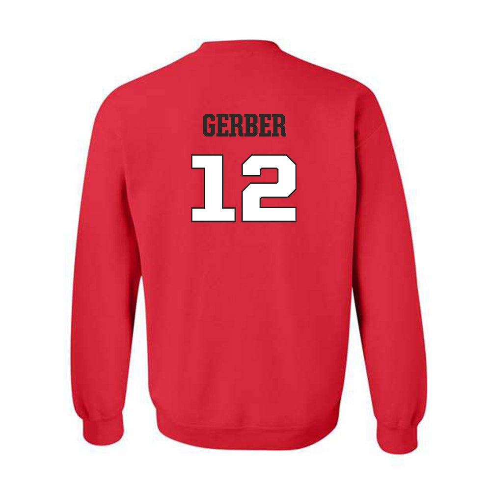 Fairfield - NCAA Men's Soccer : Cameron Gerber - Classic Shersey Crewneck Sweatshirt-1