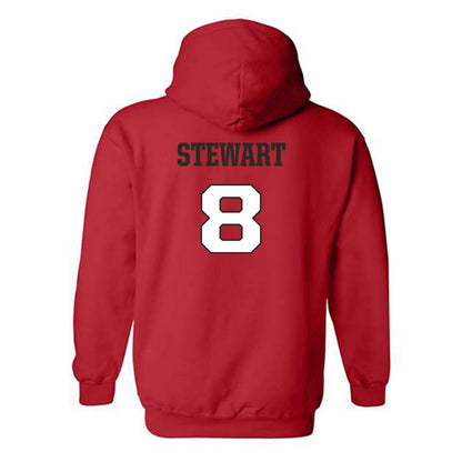 Fairfield - NCAA Women's Soccer : Amelie Stewart - Classic Shersey Hooded Sweatshirt-1