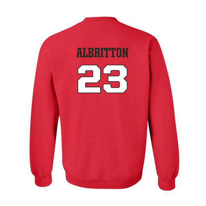 Fairfield - NCAA Men's Soccer : Sean Albritton - Classic Shersey Crewneck Sweatshirt-1