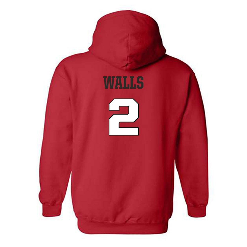 Fairfield - NCAA Softball : Caroline Walls - Classic Shersey Hooded Sweatshirt-1