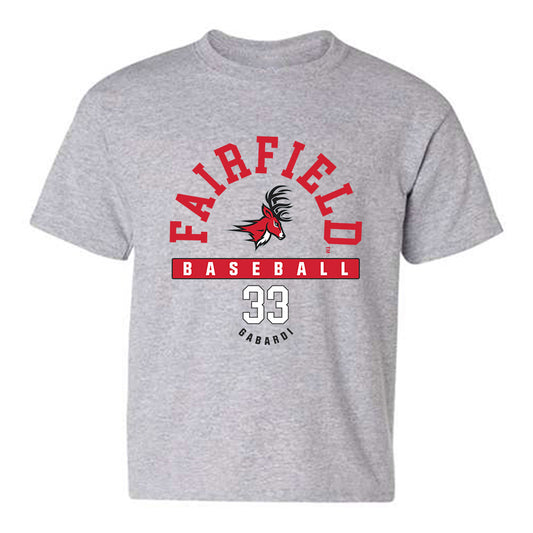 Fairfield - NCAA Baseball : Dom Gabardi - Classic Fashion Shersey Youth T-Shirt