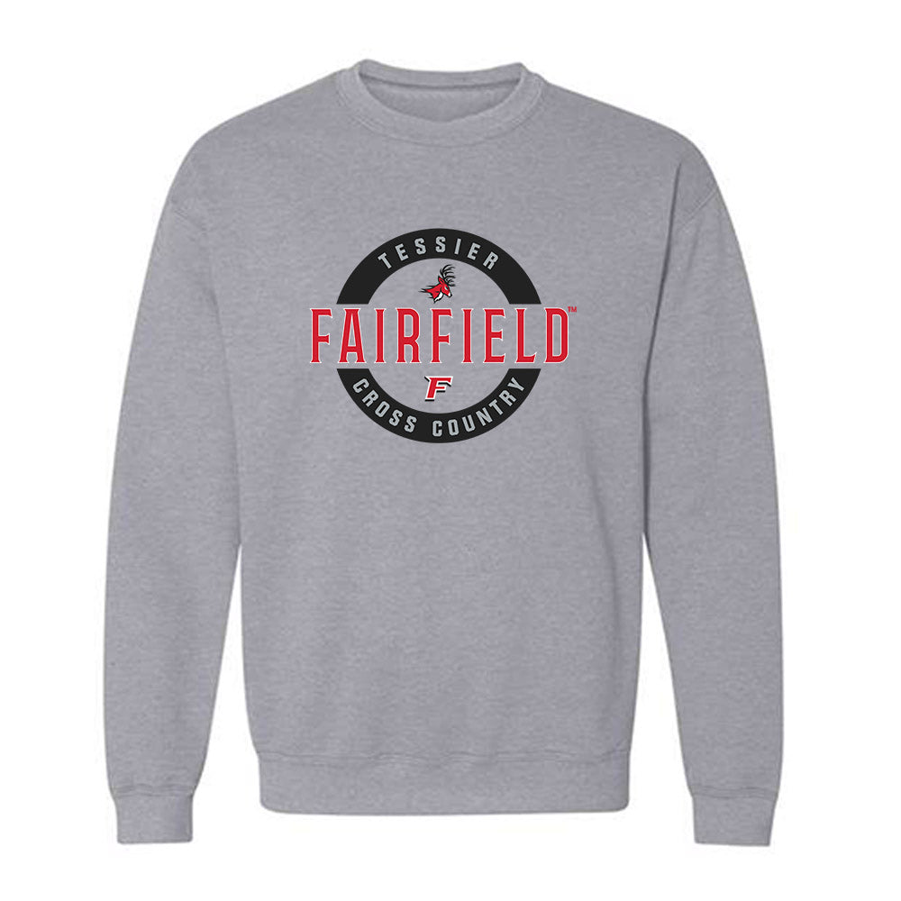 Fairfield - NCAA Men's Cross Country : Charlie Tessier - Classic Fashion Shersey Crewneck Sweatshirt