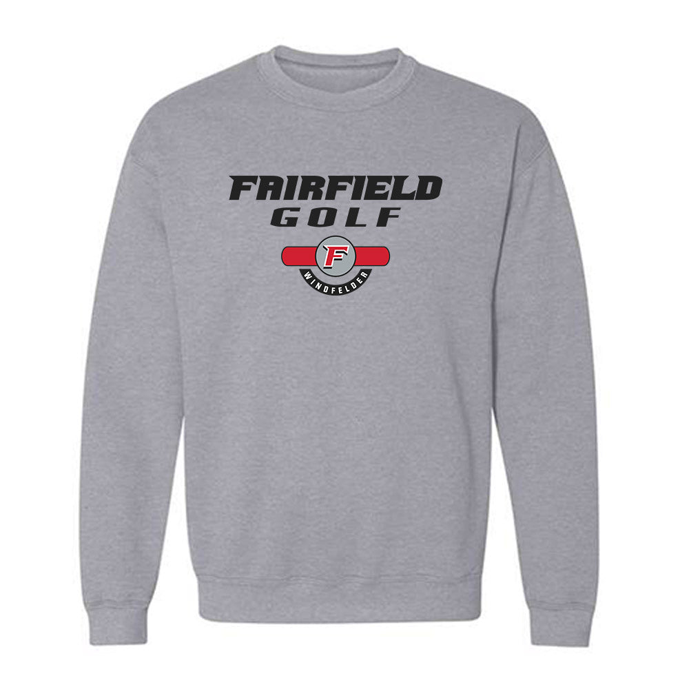 Fairfield - NCAA Women's Golf : Grace Windfelder - Classic Fashion Shersey Crewneck Sweatshirt