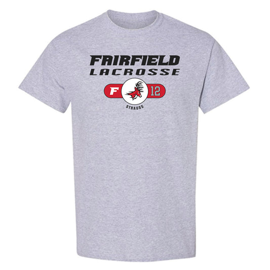 Fairfield - NCAA Women's Lacrosse : Anna Strauss - Classic Fashion Shersey T-Shirt-0