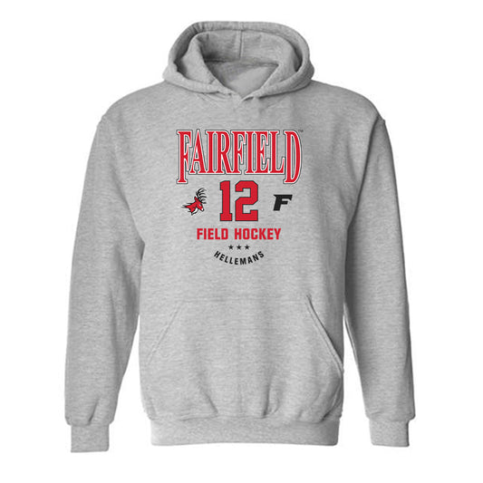 Fairfield - NCAA Women's Field Hockey : Noor Hellemans - Classic Fashion Shersey Hooded Sweatshirt