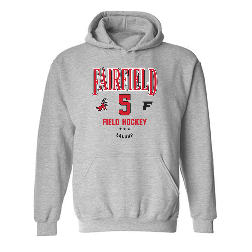 Fairfield - NCAA Women's Field Hockey : Rylee LaLoup - Classic Fashion Shersey Hooded Sweatshirt