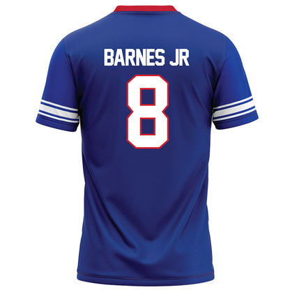 SMU - NCAA Football : Marcellus Barnes Jr - Blue Football Jersey-1