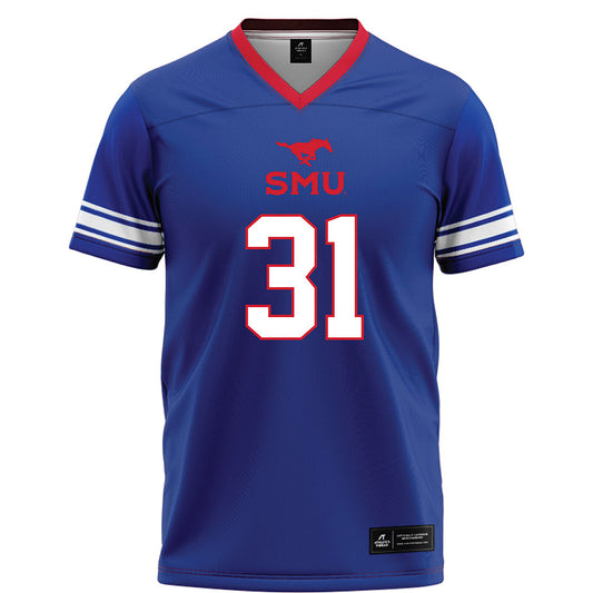 SMU - NCAA Football : Zach Hernandez - Football Jersey