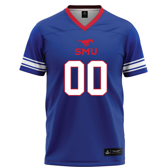 SMU - NCAA Football : Carterrious Brown - Blue Football Jersey-0