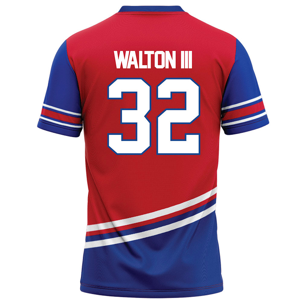 SMU - NCAA Football : Billy Walton III - Red Football Jersey-1