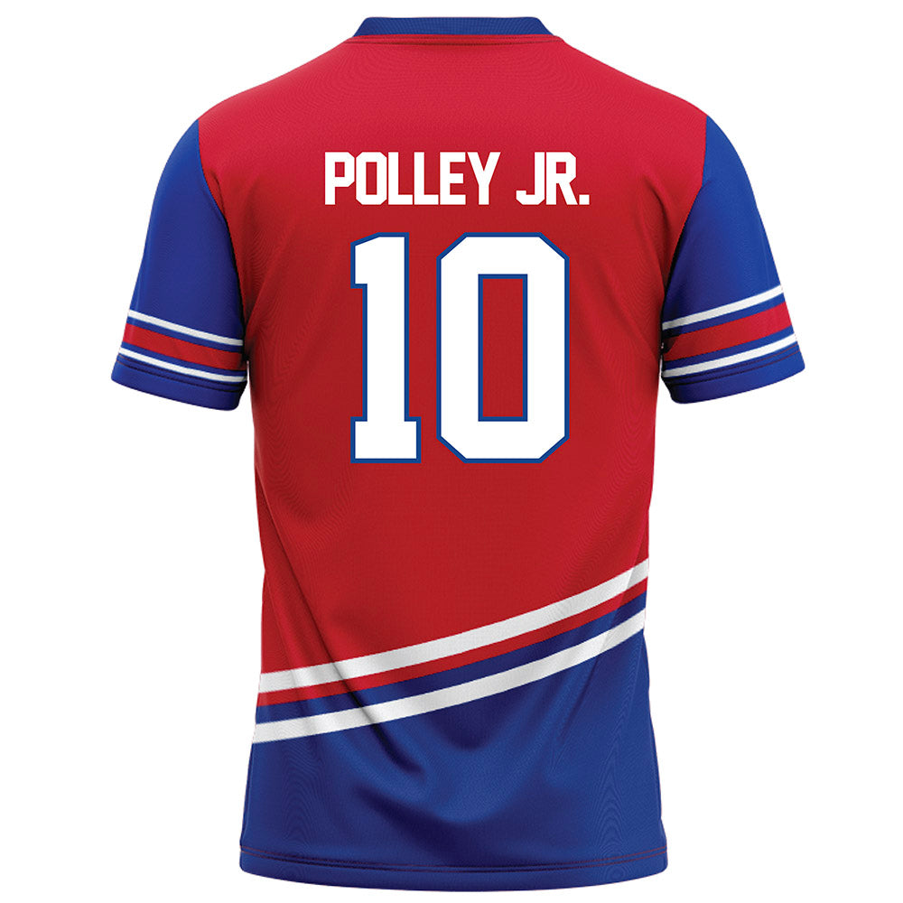 SMU - NCAA Football : Tyren Polley Jr. - Red Football Jersey-1