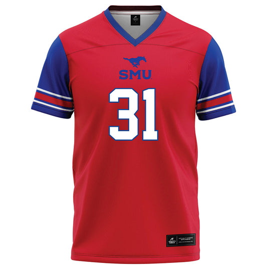SMU - NCAA Football : Zach Hernandez - Football Jersey