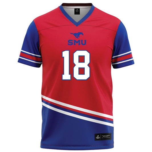 SMU - NCAA Football : Ka'Davion Dotson-Walker - Red Football Jersey-0
