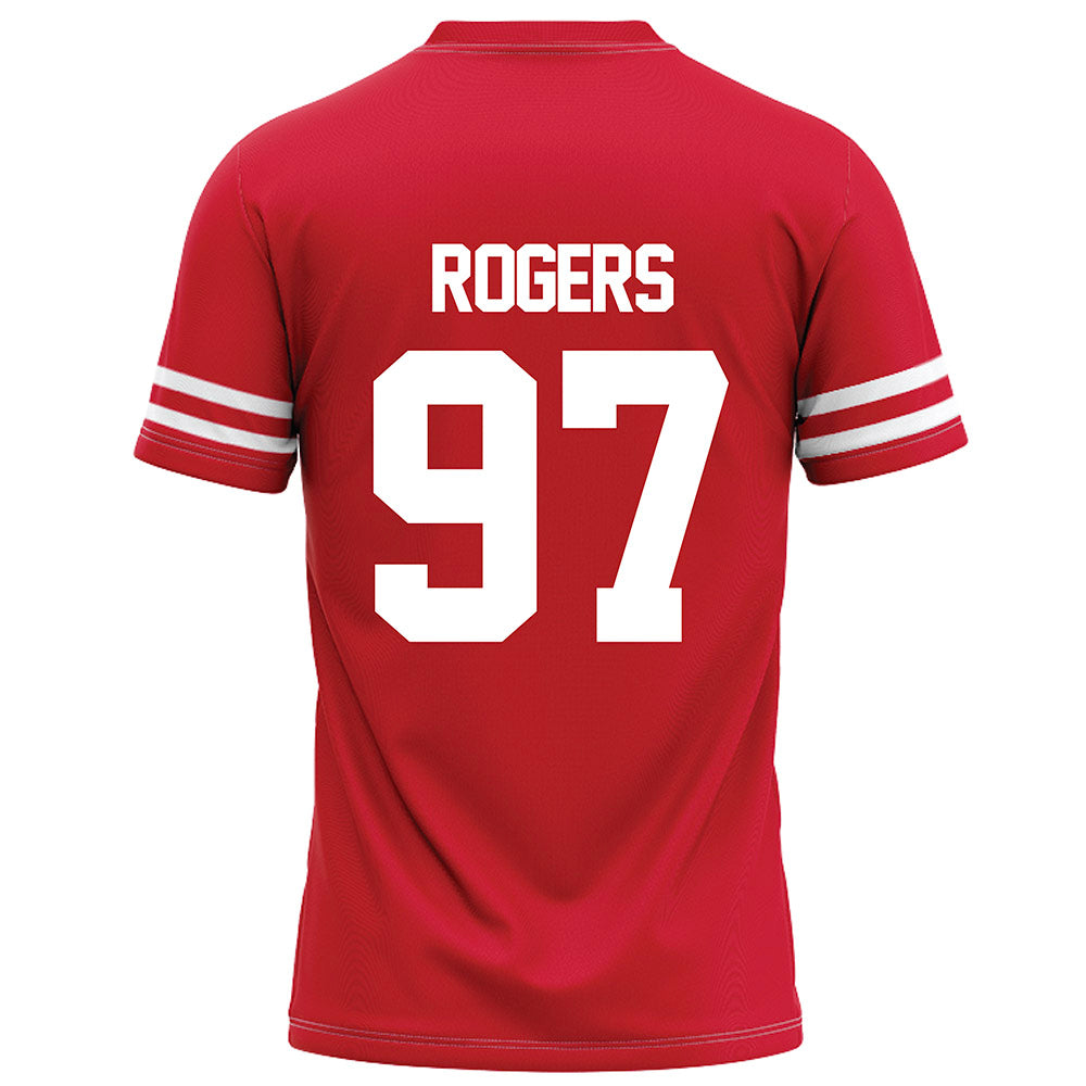 Houston - NCAA Football : Everitt Rogers - Red Football Jersey-1