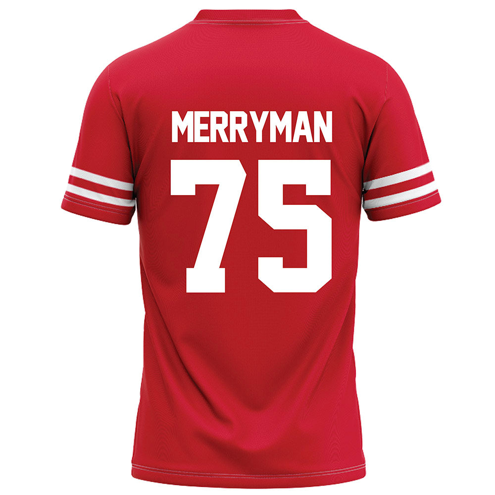 Houston - NCAA Football : Dalton Merryman - Red Football Jersey-1