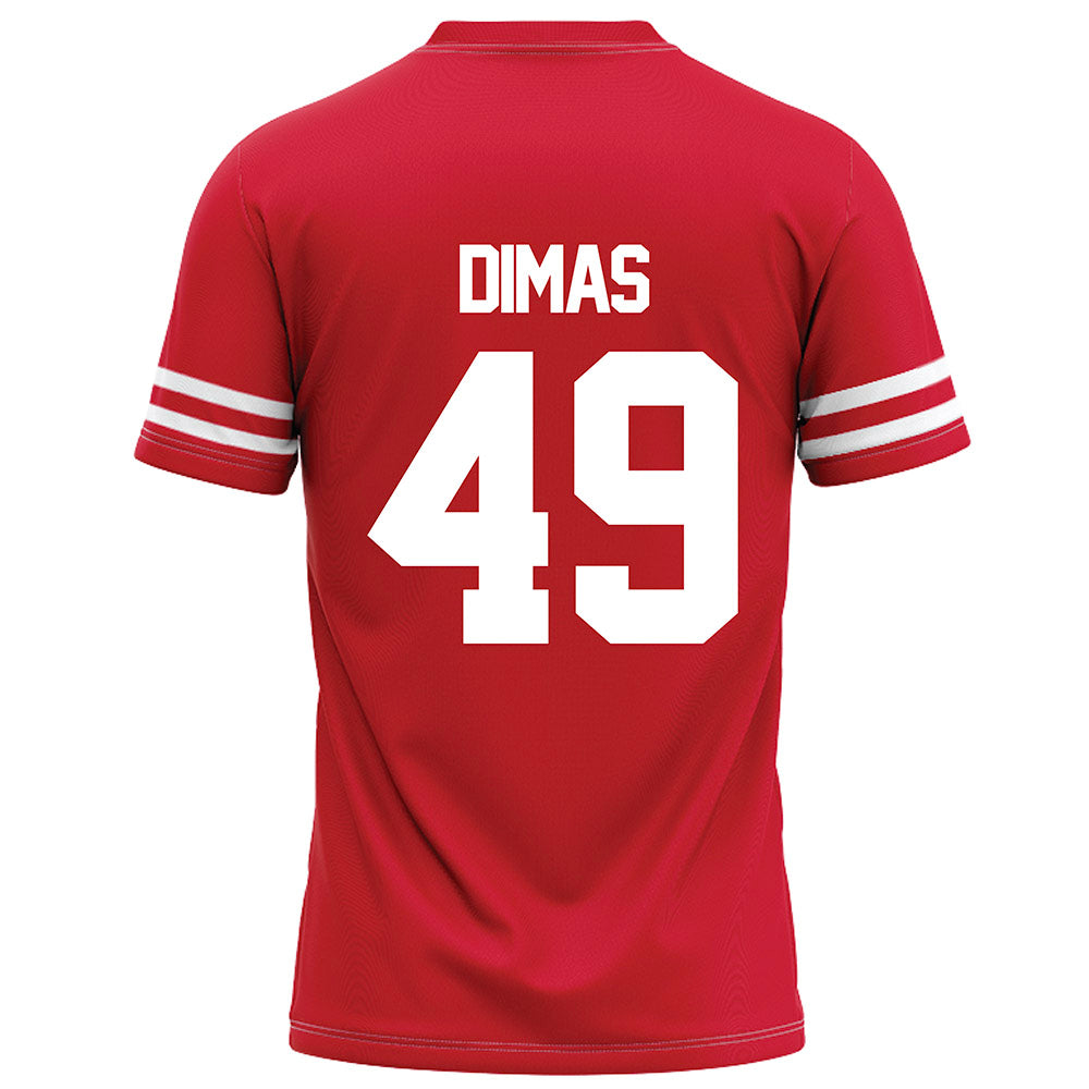 Houston - NCAA Football : Jonathan Dimas - Red Football Jersey-1