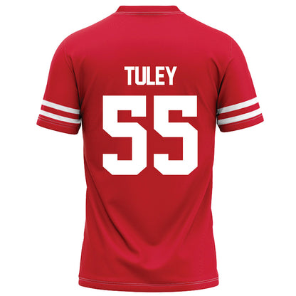 Houston - NCAA Football : Cavan Tuley - Red Football Jersey-1