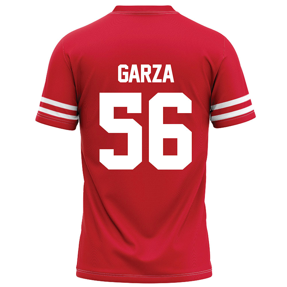 Houston - NCAA Football : Jacob Garza - Red Football Jersey-1