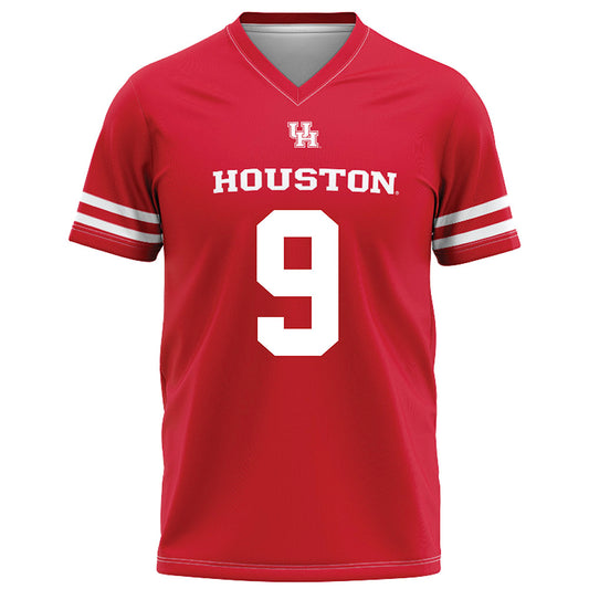 Houston - NCAA Football : Tanner Koziol - Red Football Jersey-0