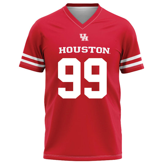 Houston - NCAA Football : Quindario Lee - Red Football Jersey-0