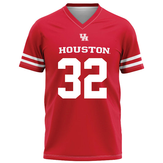 Houston - NCAA Football : Nehemiah Warmate - Red Football Jersey-0