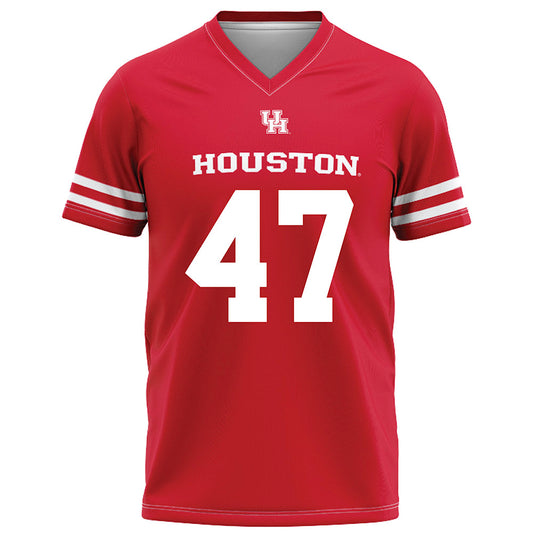 Houston - NCAA Football : Dk Mays - Red Football Jersey-0