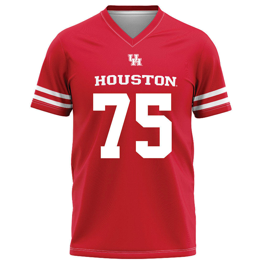 Houston - NCAA Football : Dalton Merryman - Red Football Jersey-0