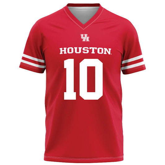 Houston - NCAA Football : Latreveon McCutchin - Red Football Jersey-0