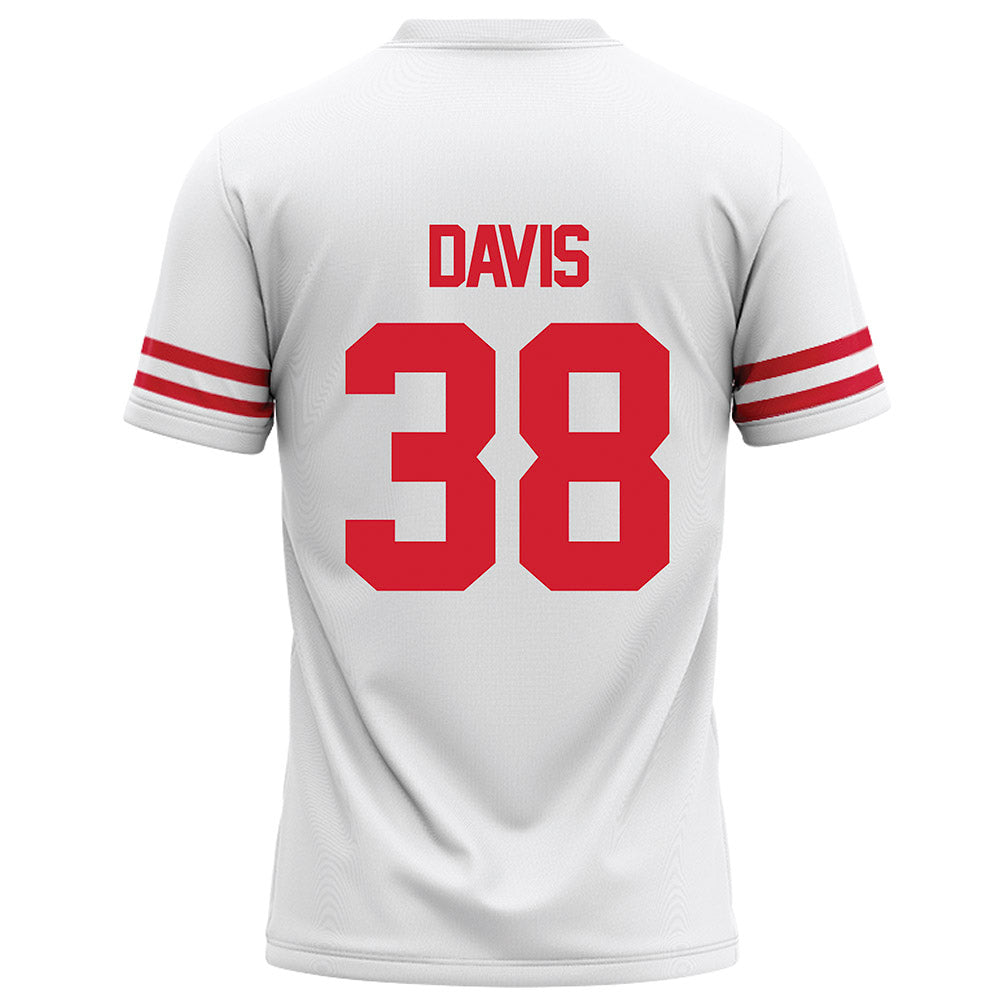 Houston - NCAA Football : Aaron Davis - White Football Jersey-1