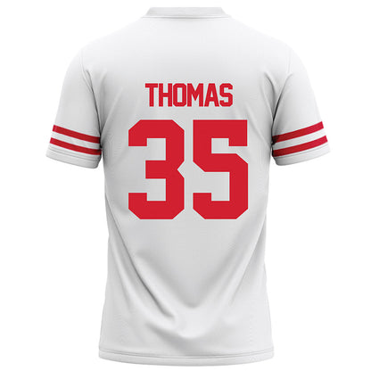Houston - NCAA Football : Kaleb Thomas - White Football Jersey-1
