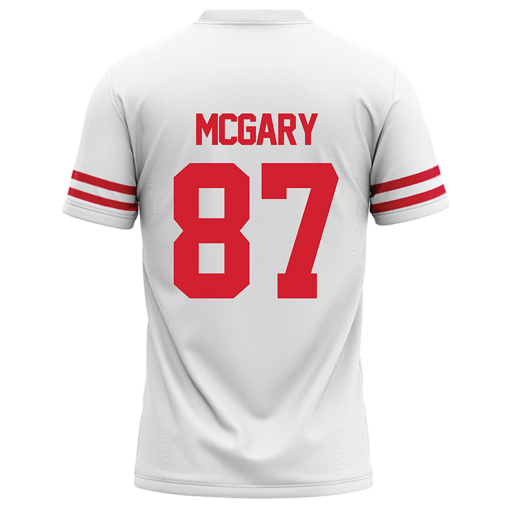 Houston - NCAA Football : Luke McGary - White Football Jersey-1