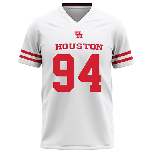 Houston - NCAA Football : Carmello Brooks - White Football Jersey-0