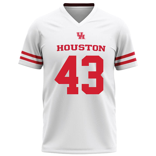 Houston - NCAA Football : Sheldon Rice - White Football Jersey-0