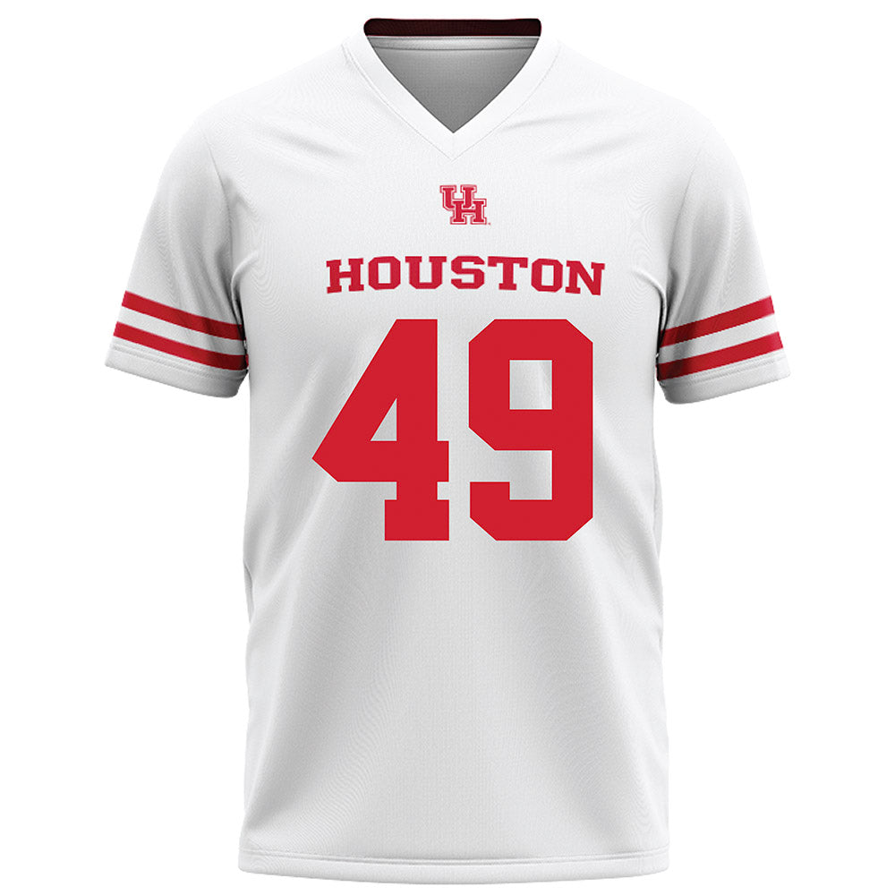 Houston - NCAA Football : Jonathan Dimas - White Football Jersey-0
