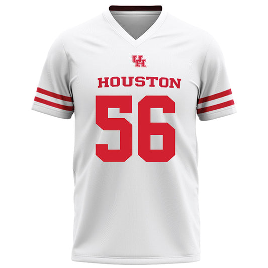 Houston - NCAA Football : Jacob Garza - White Football Jersey-0