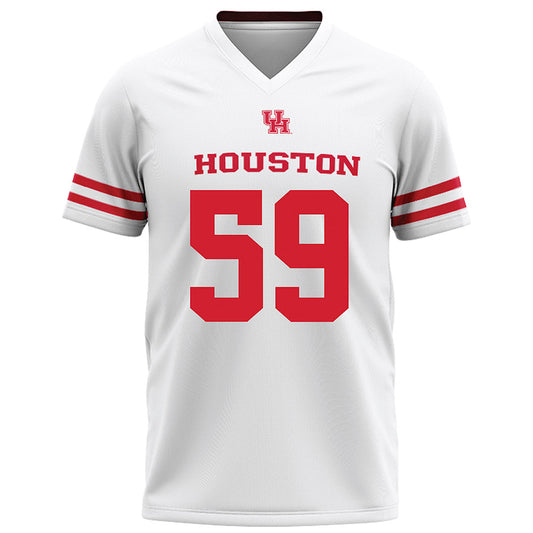 Houston - NCAA Football : Demetrius Hunter - White Football Jersey-0