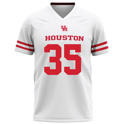 Houston - NCAA Football : Kaleb Thomas - White Football Jersey-0