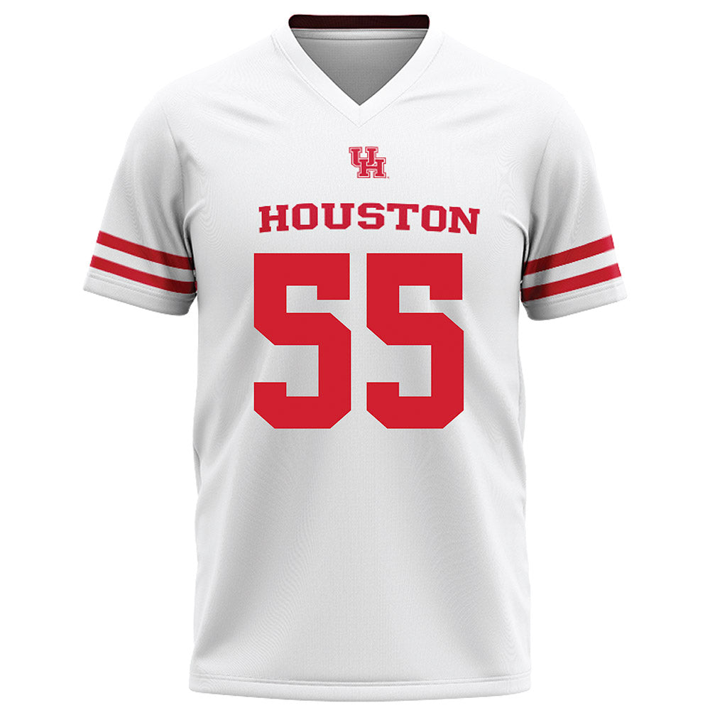 Houston - NCAA Football : Cavan Tuley - White Football Jersey-0