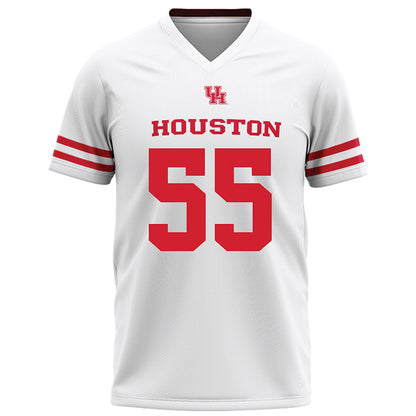 Houston - NCAA Football : Cavan Tuley - White Football Jersey-0